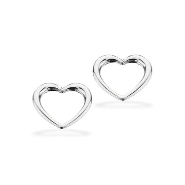 Wish ørepynt hjerte sølv fra Scrouples Jewellery