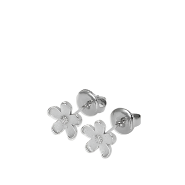 Camellia Øreringe - Stål