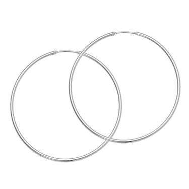 Hoop Basic Large Creoler - Stål
