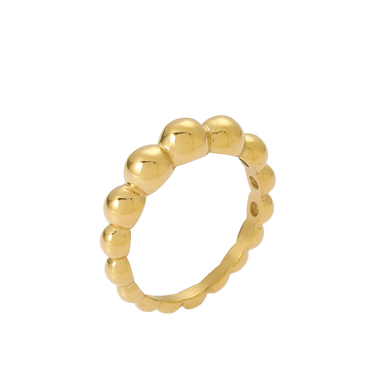 Bubble Ring - Forgyldt