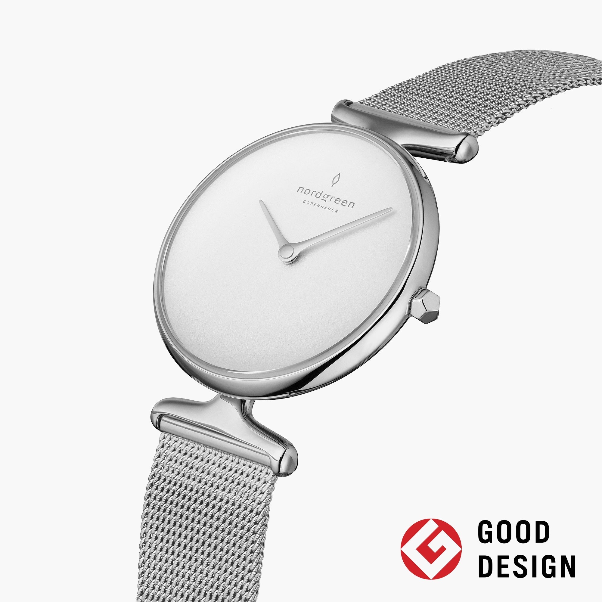 【新品】nordgreen Unika シルバー スタイリッシュミニマルウォッチ Unika Silver 32mm – Nordgreen Global
