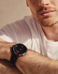 Pioneer - BUNDLE Black Dial Gun Metal | Brown Leather/ Black Leather Straps