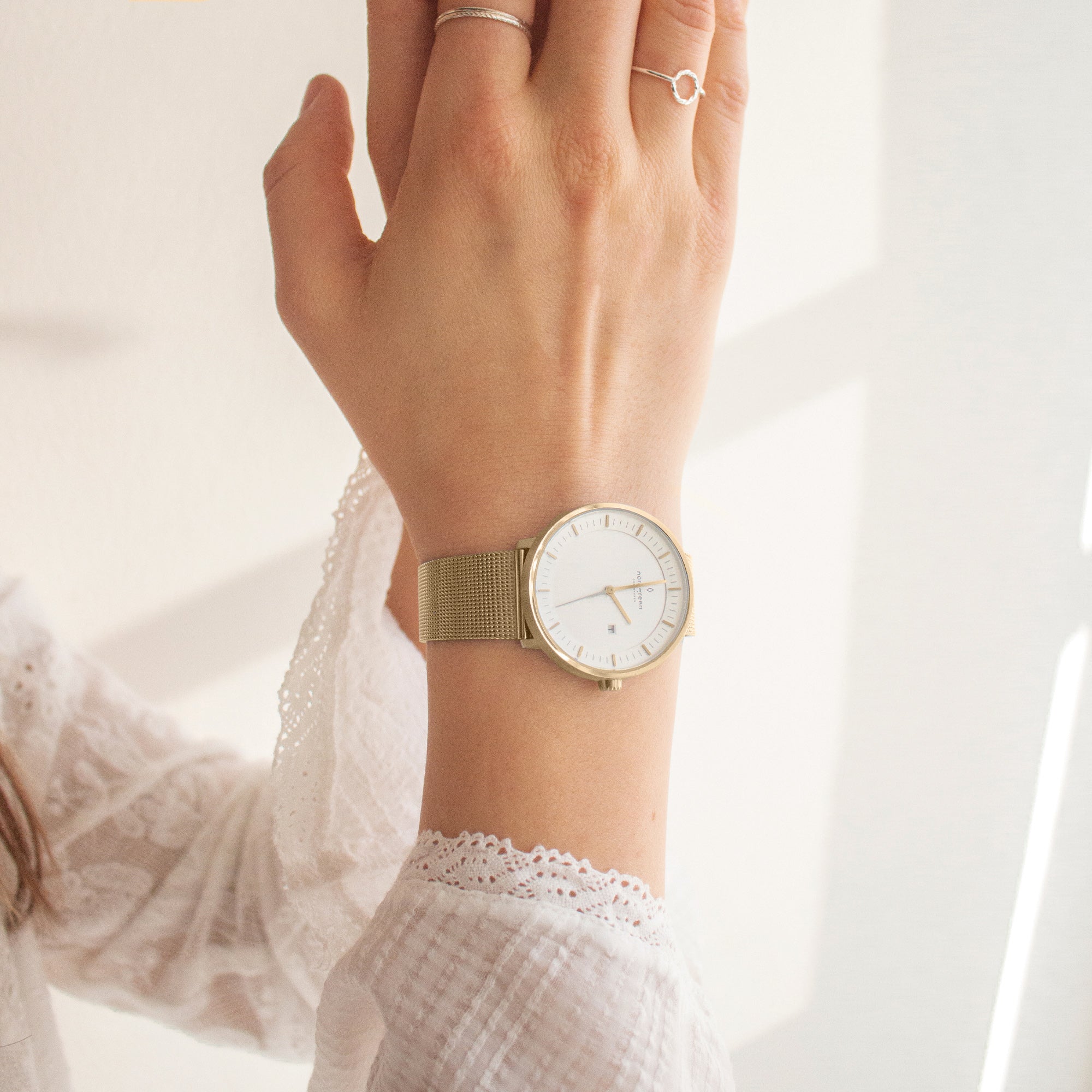 nordgreen PHILOSOPHER メッシュ 36mm Philosopher Rose Gold 36mm – Nordgreen Global