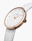 Infinity - BUNDLE White Dial Rose Gold White Dial | Mesh / White / Navy Straps