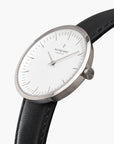 Infinity - BUNDLE White Dial Silver | Silver 5-Link / Black / Brown Leather Straps