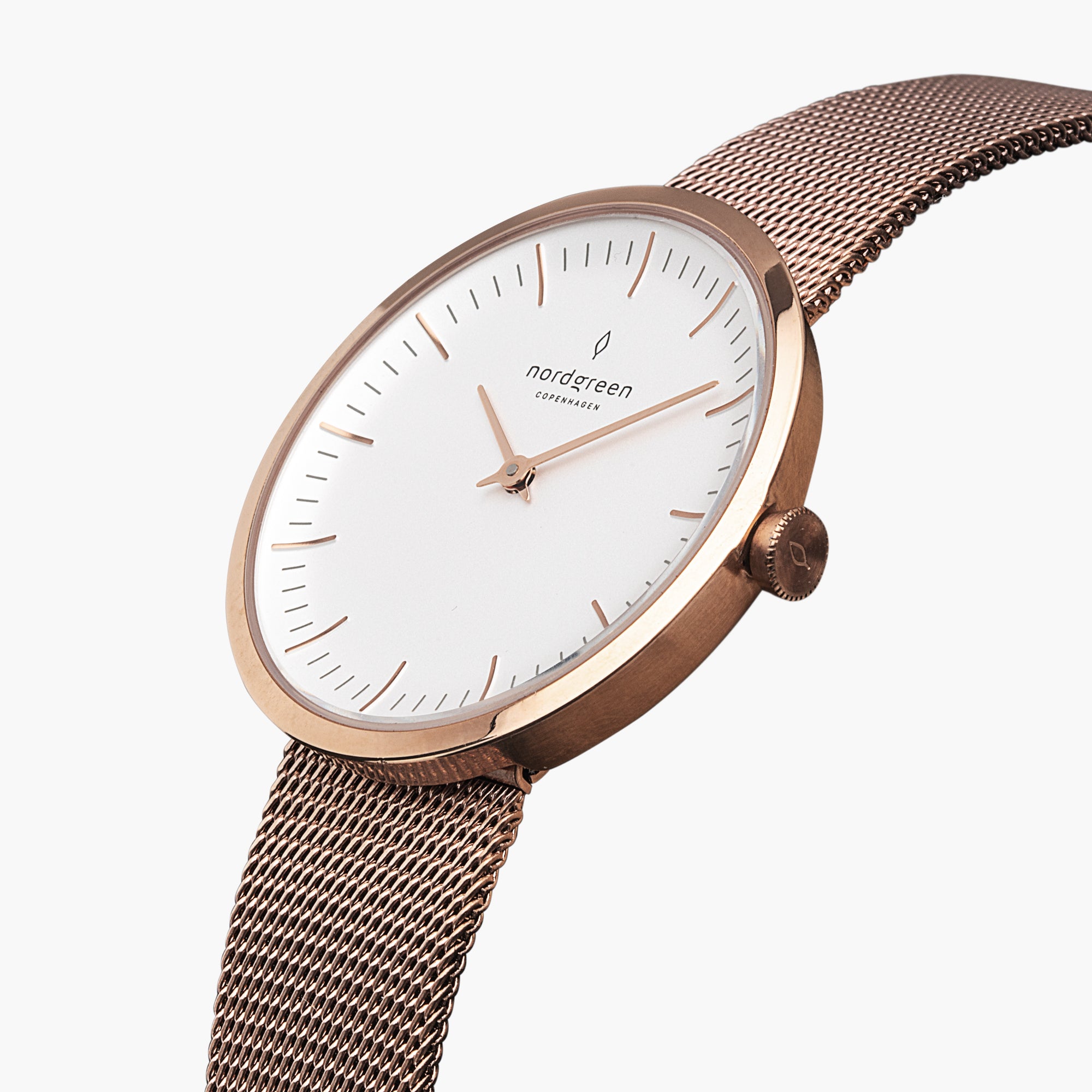 Infinity - BUNDLE White Dial Rose Gold White Dial | Mesh / White / Navy Straps