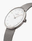 Infinity - BUNDLE White Dial Gold | Silver/Rose Gold 5-Link / Silver Mesh Straps