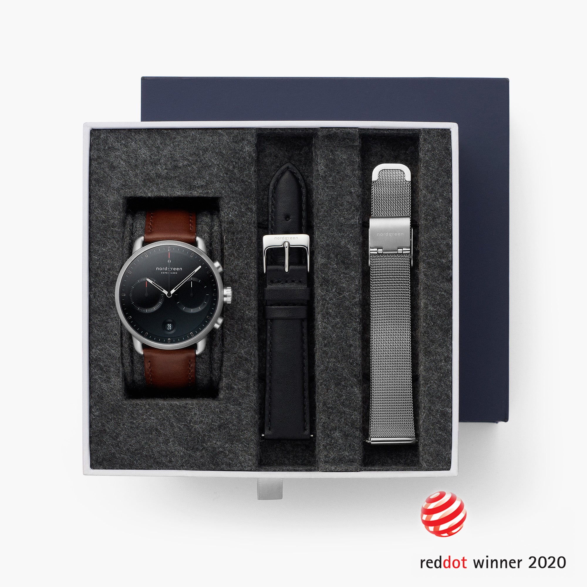 Nordgreen Pioneer ブラックダイヤル Pioneer Gun Metal 42mm – Nordgreen Global
