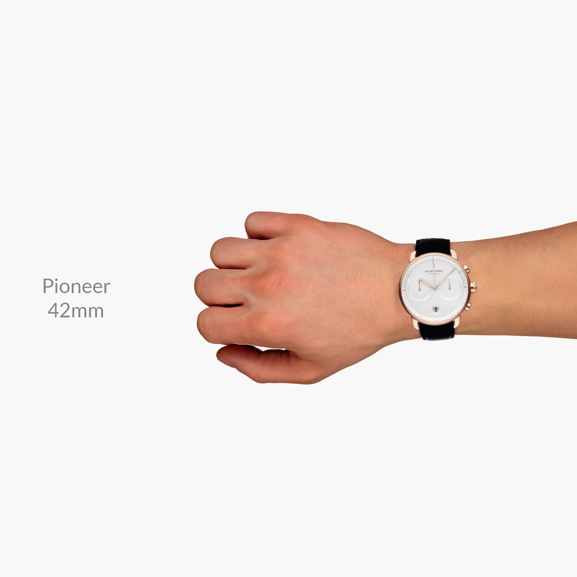 Pioneer - BUNDLE Black Dial Silver | Silver Mesh / Olive Green Nato / Black Leather Straps