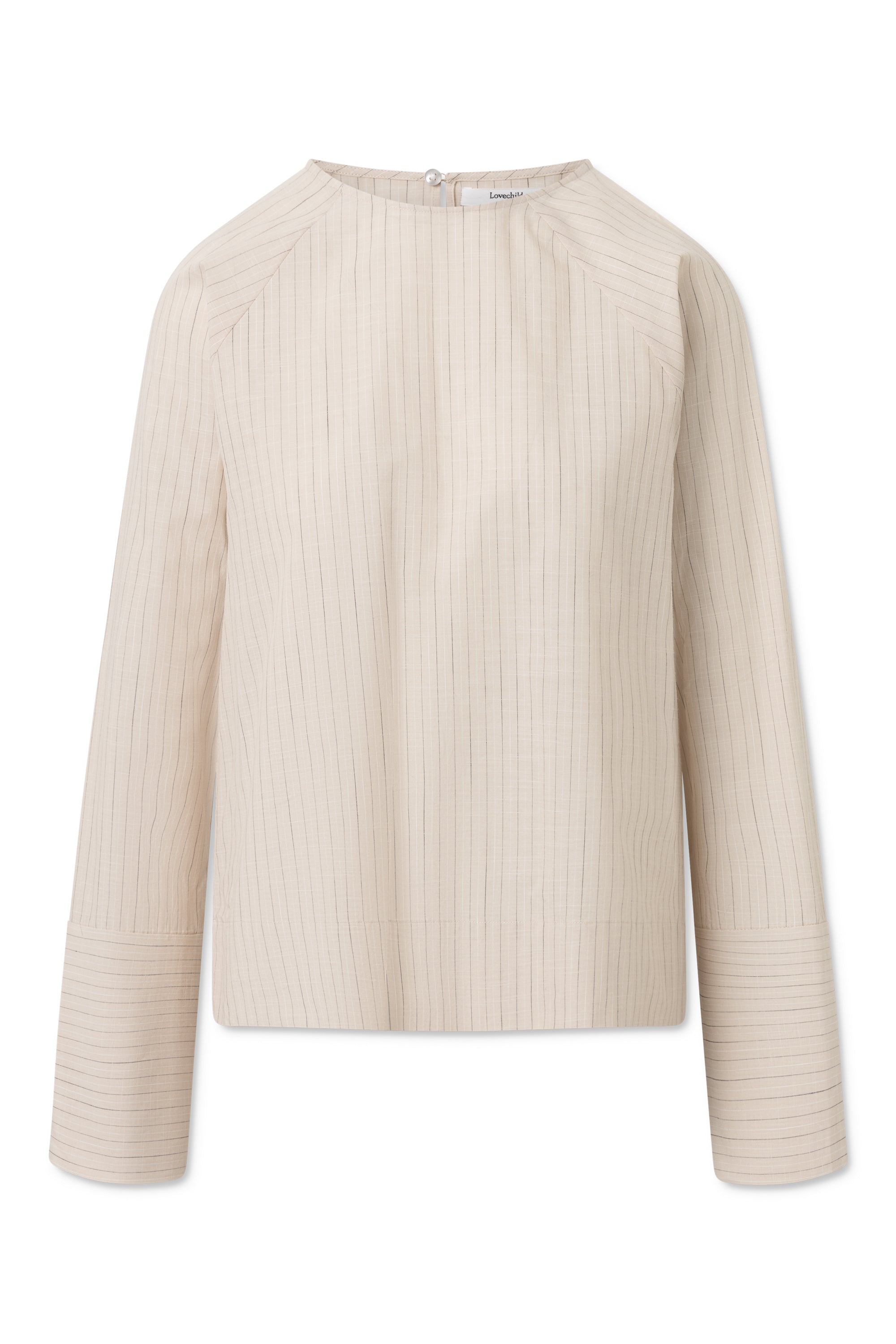 Lovechild 1979 Alis Blouse BLOUSES 150 Ecru fine line