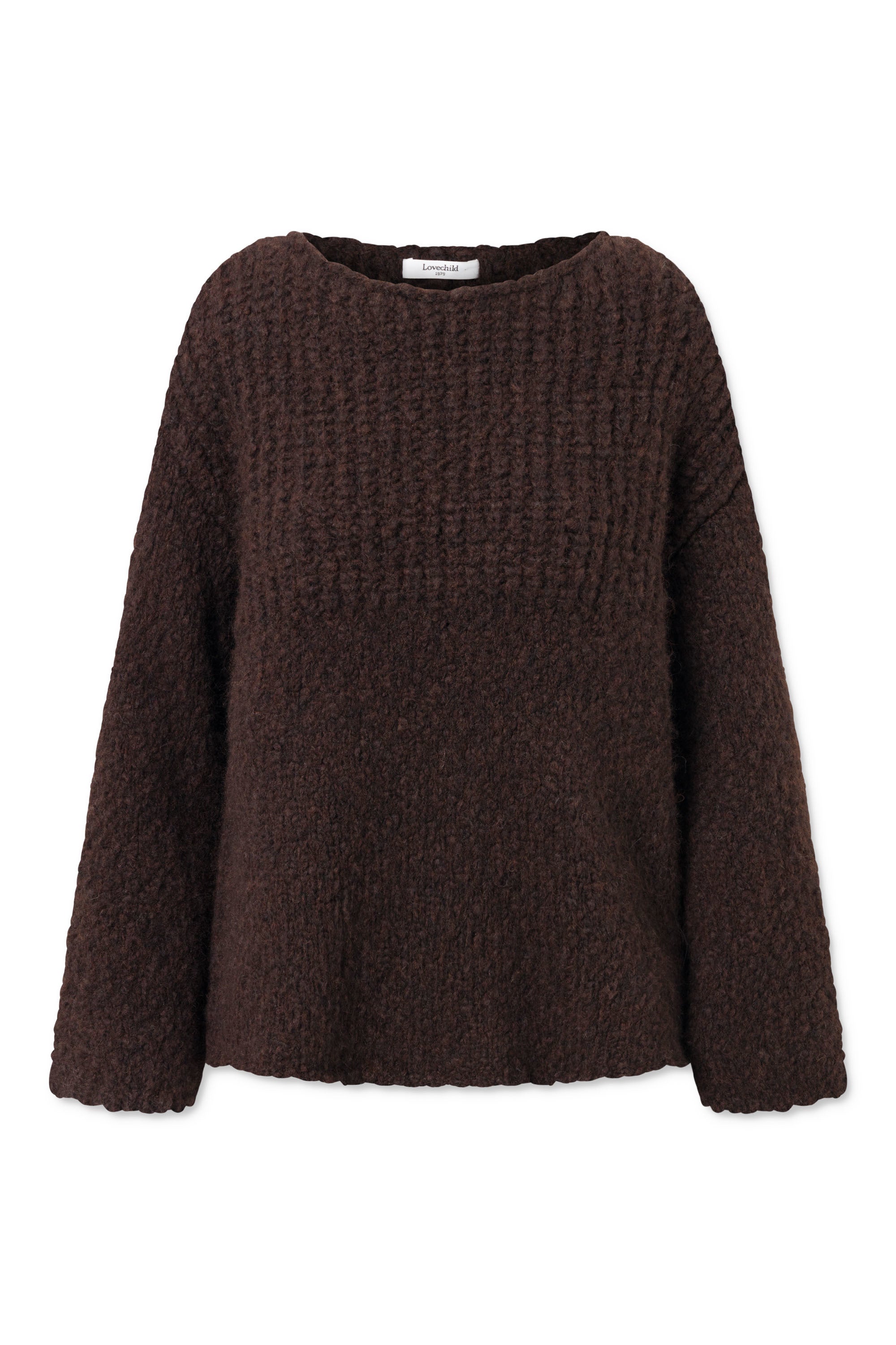 Lovechild 1979 Ansa Crewneck KNITWEAR 700 Brown