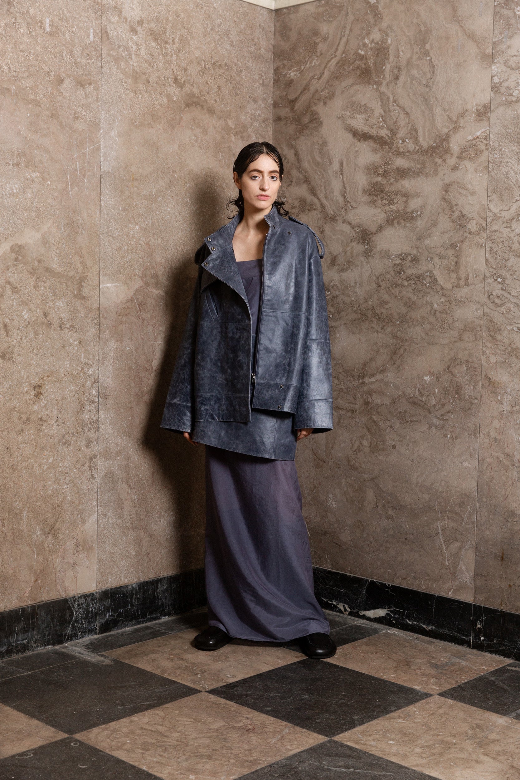Lovechild 1979 Devonna Jacket OUTERWEAR 483 Dark Dusty Blue