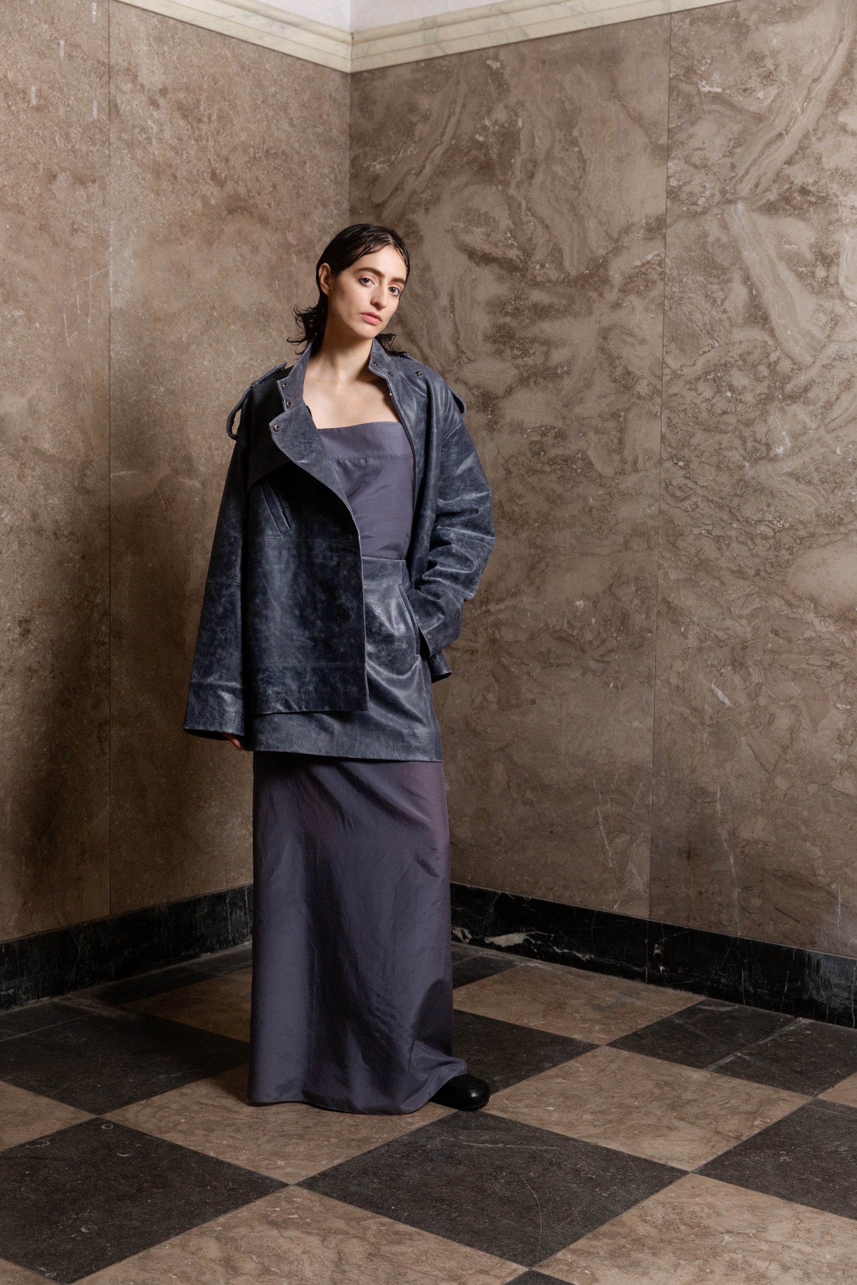 Lovechild 1979 Devonna Jacket OUTERWEAR 483 Dark Dusty Blue
