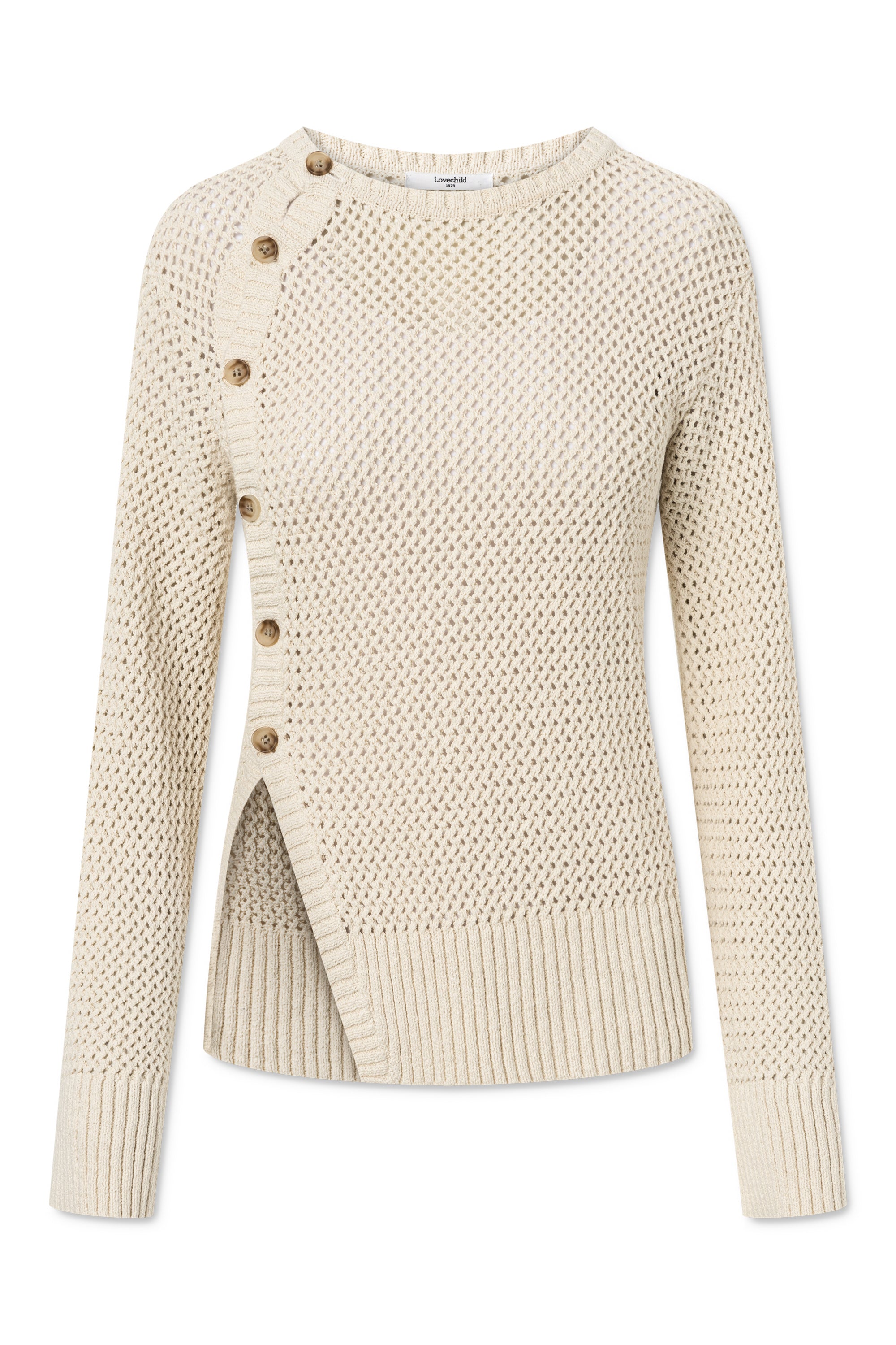 Lovechild 1979 Dorte Cardigan KNITWEAR 007 Egret