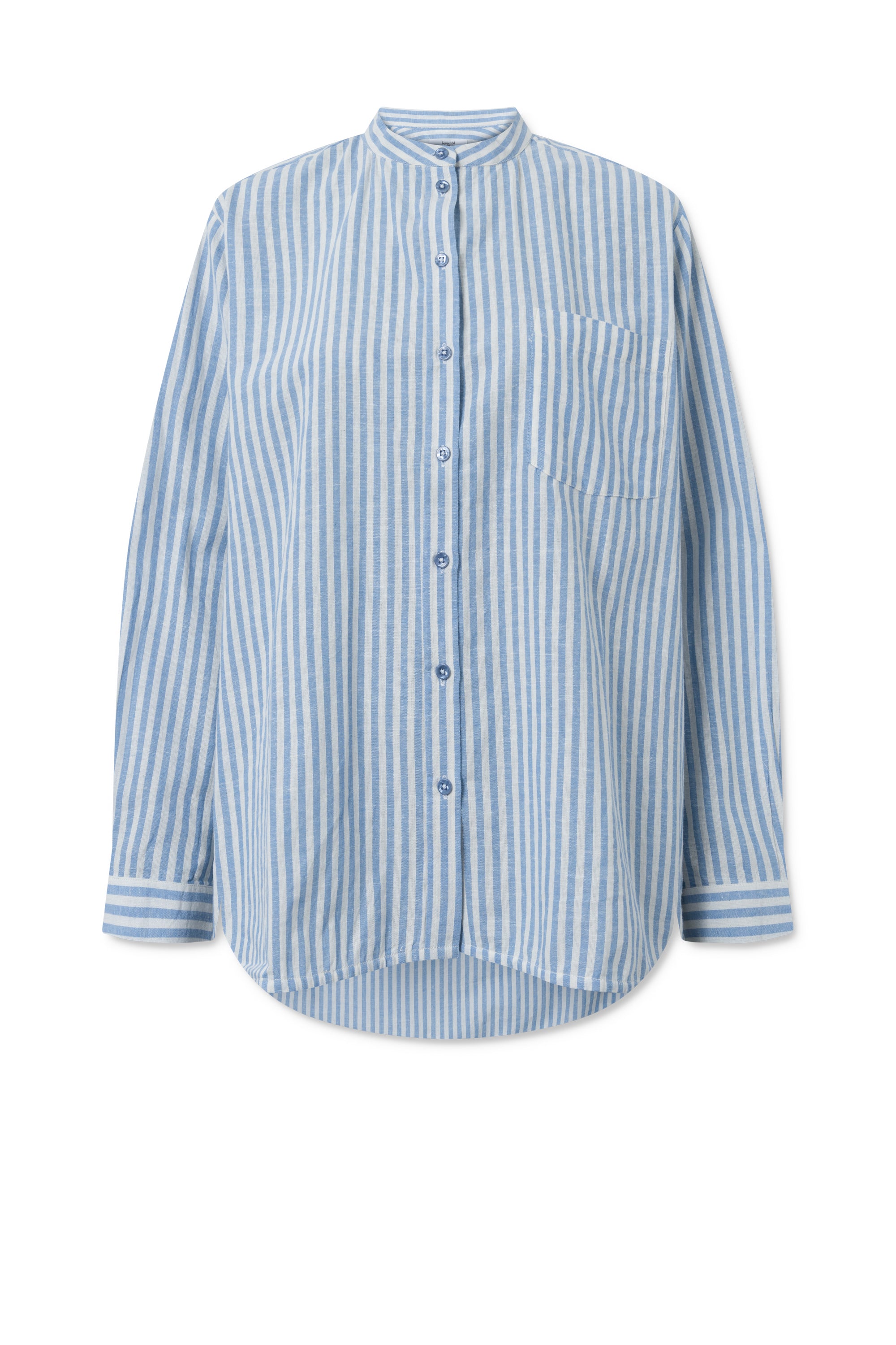 Lovechild 1979 Edgar Shirt SHIRTS 452 Sky Blue Stripe