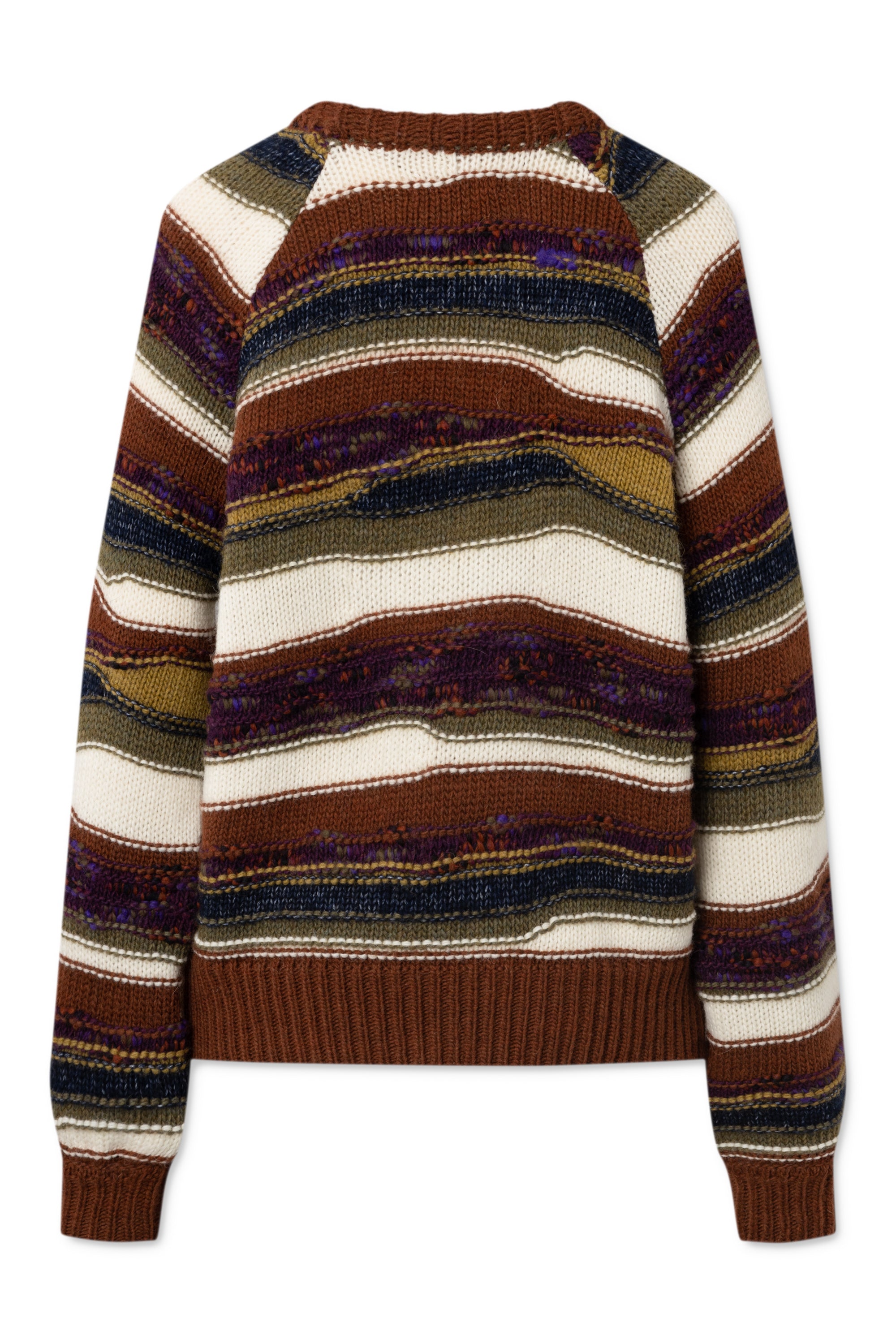 Lovechild 1979 Grady Pullover KNITWEAR Multi Brown