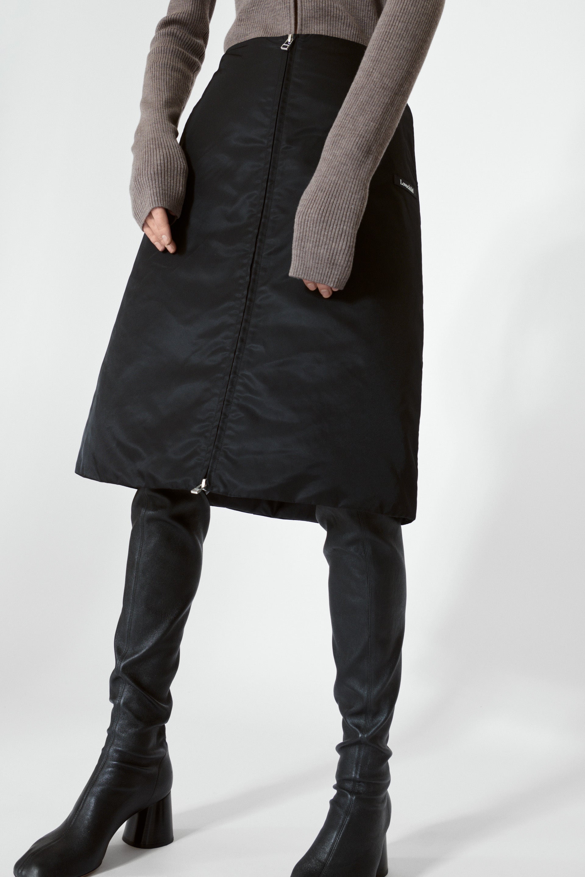 Lovechild 1979 Heather Skirt SKIRTS 999 Black