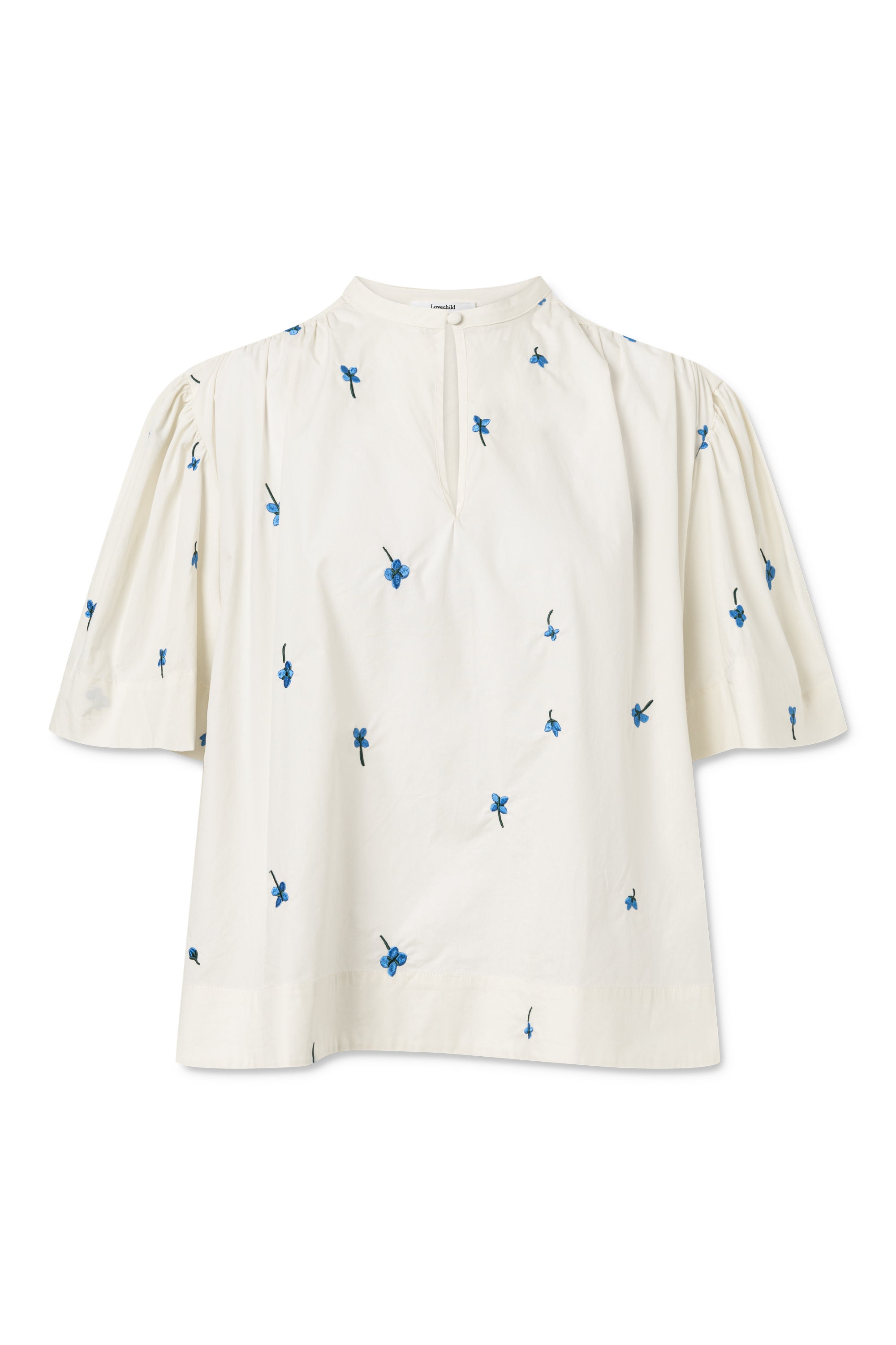 Lovechild 1979 Maxine Top BLOUSES 421 Dusty Blue