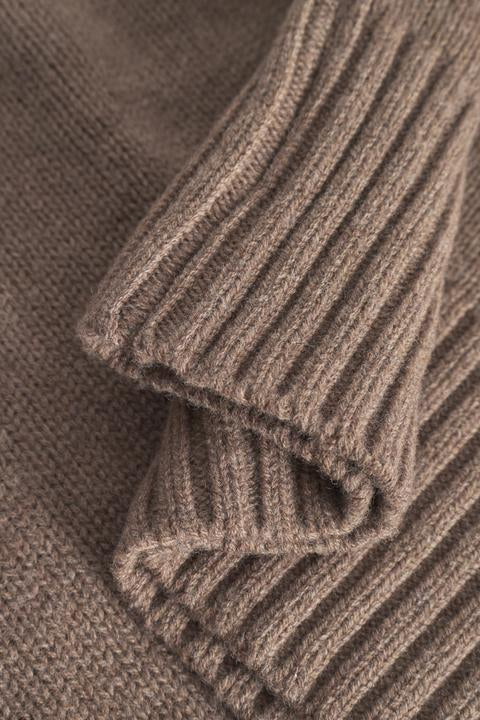 Lovechild 1979 Moa V-Neck Knitwear 727 Taupe Grey