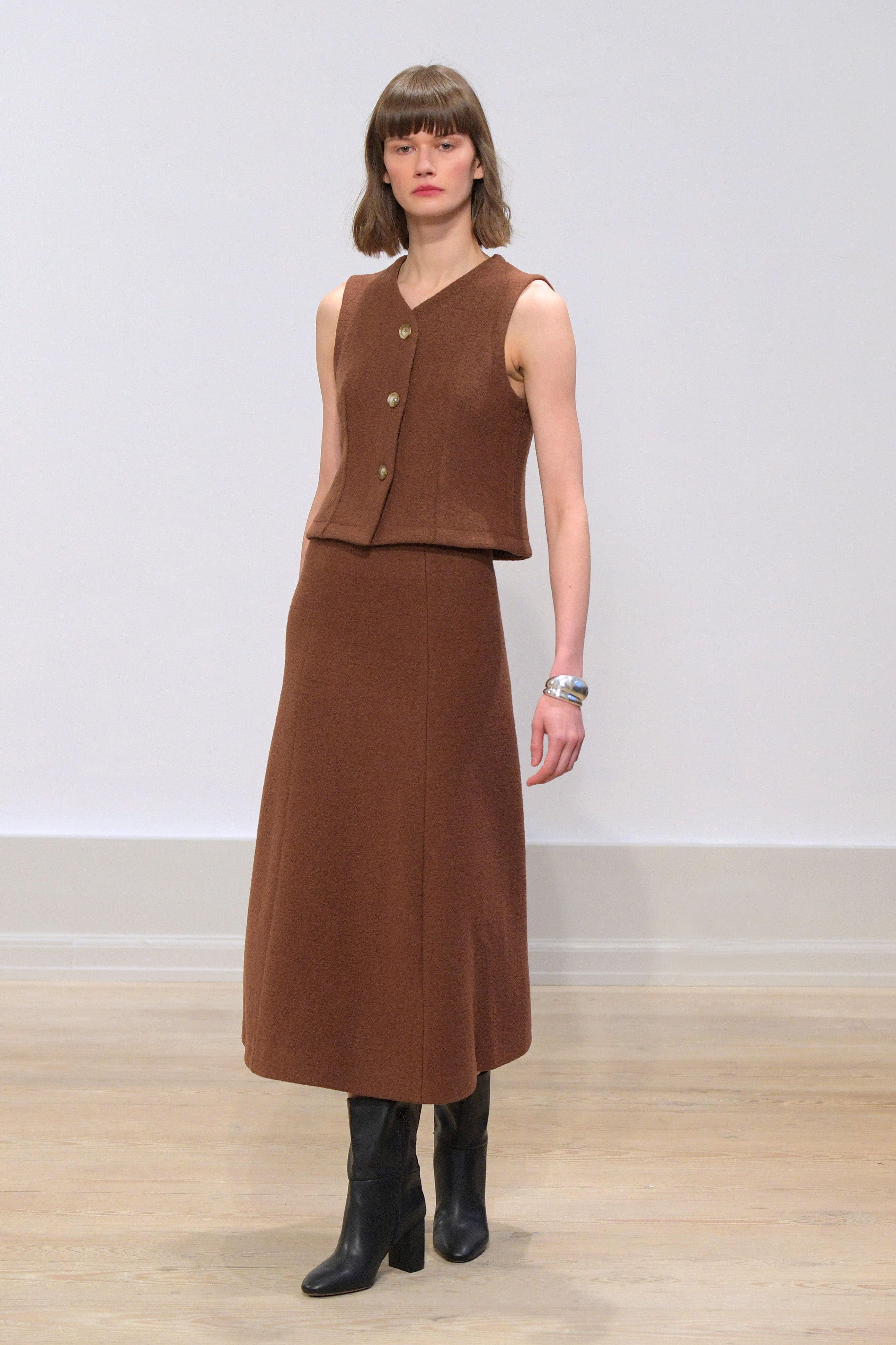 Lovechild 1979 Violet Vest - Tobacco Brown VEST TOBACCO BROWN