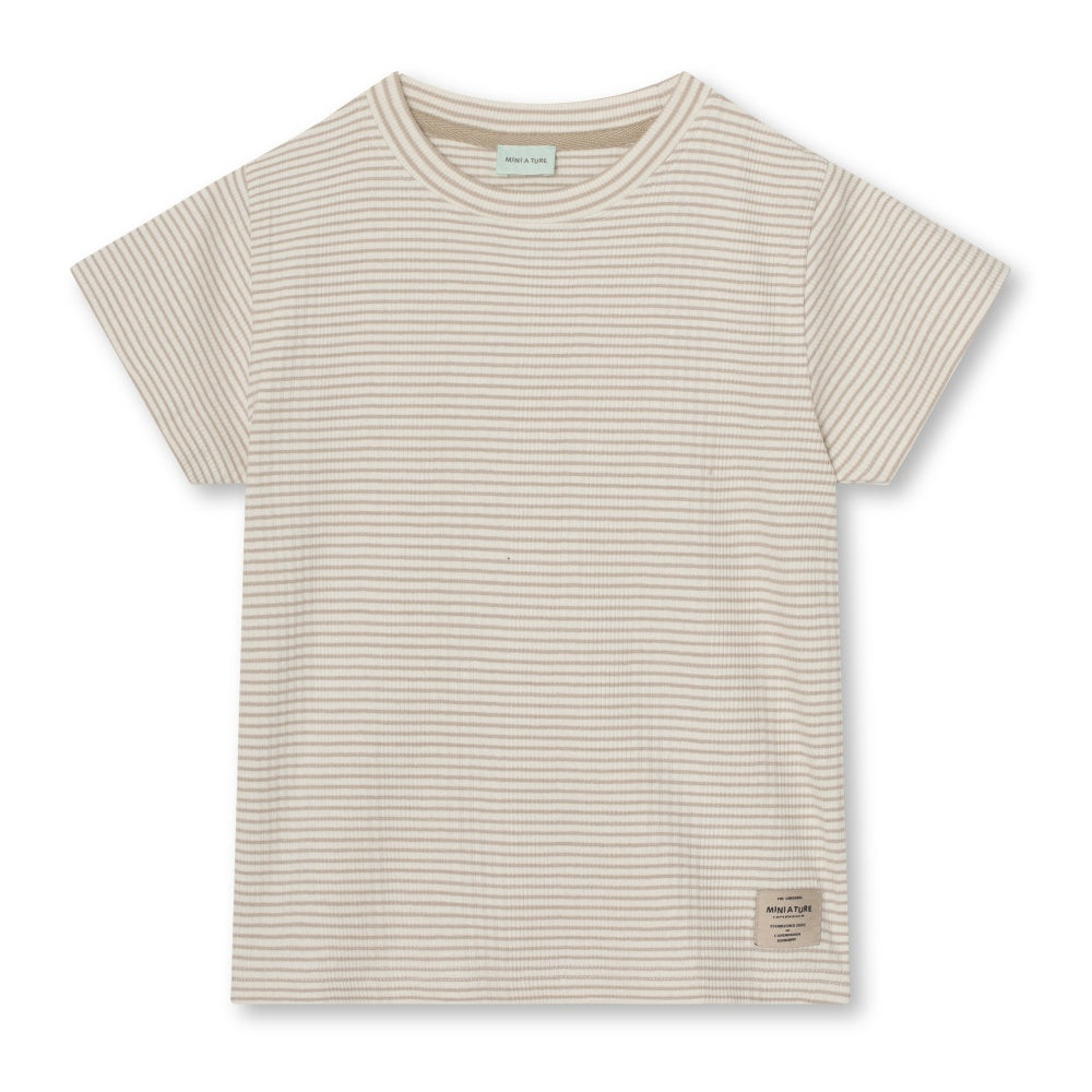 MATCHARLEY stribet t-shirt