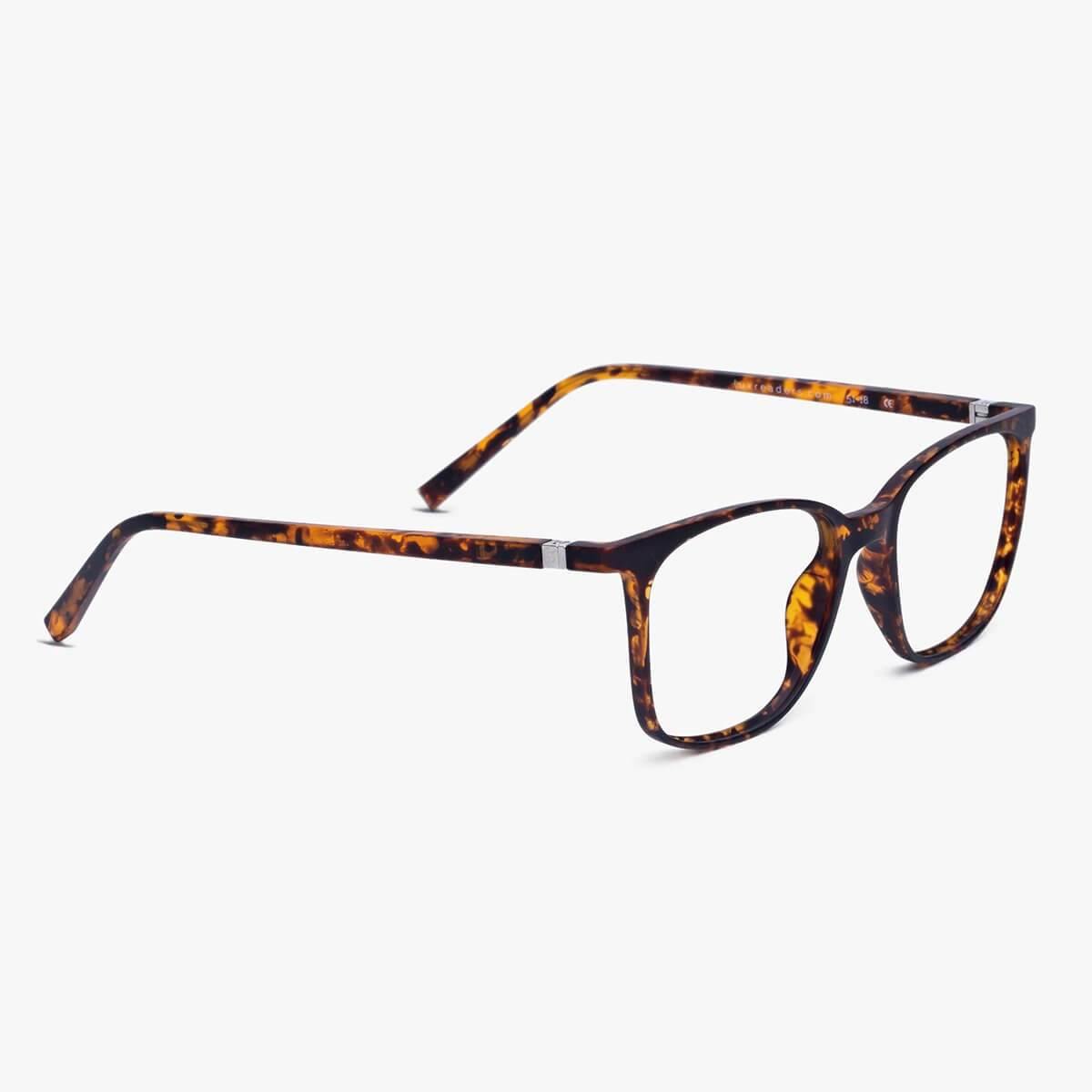 Luxreaders stylish Fyn Turtle Reading glasses. Made from Rubber in a Square shape.