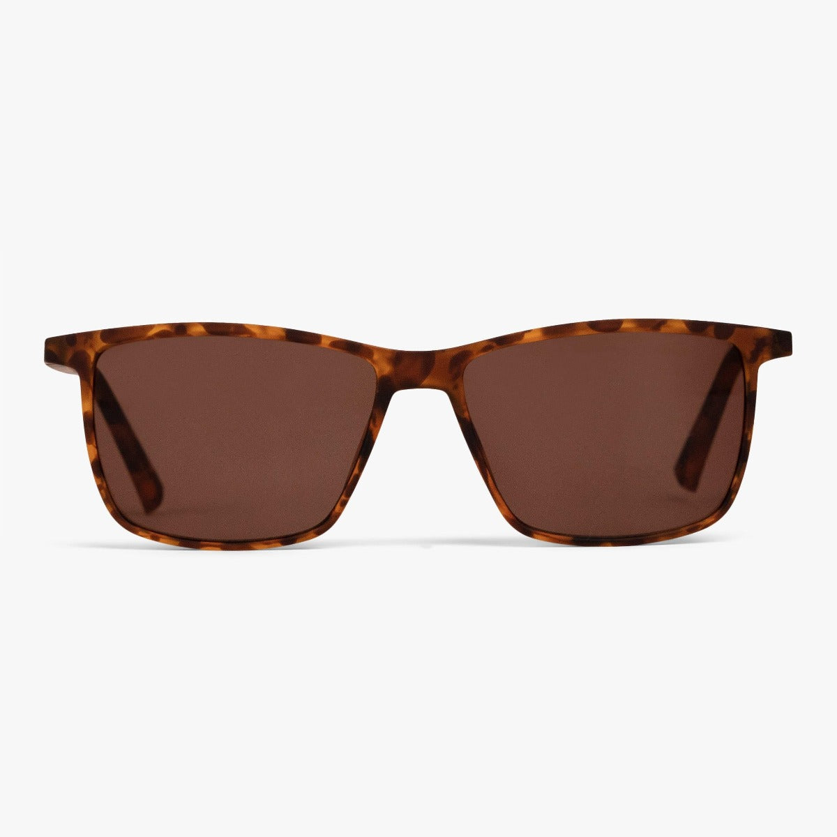 Luxreaders stylish København Turtle Sunglasses. Made from Rubber in a Square shape.