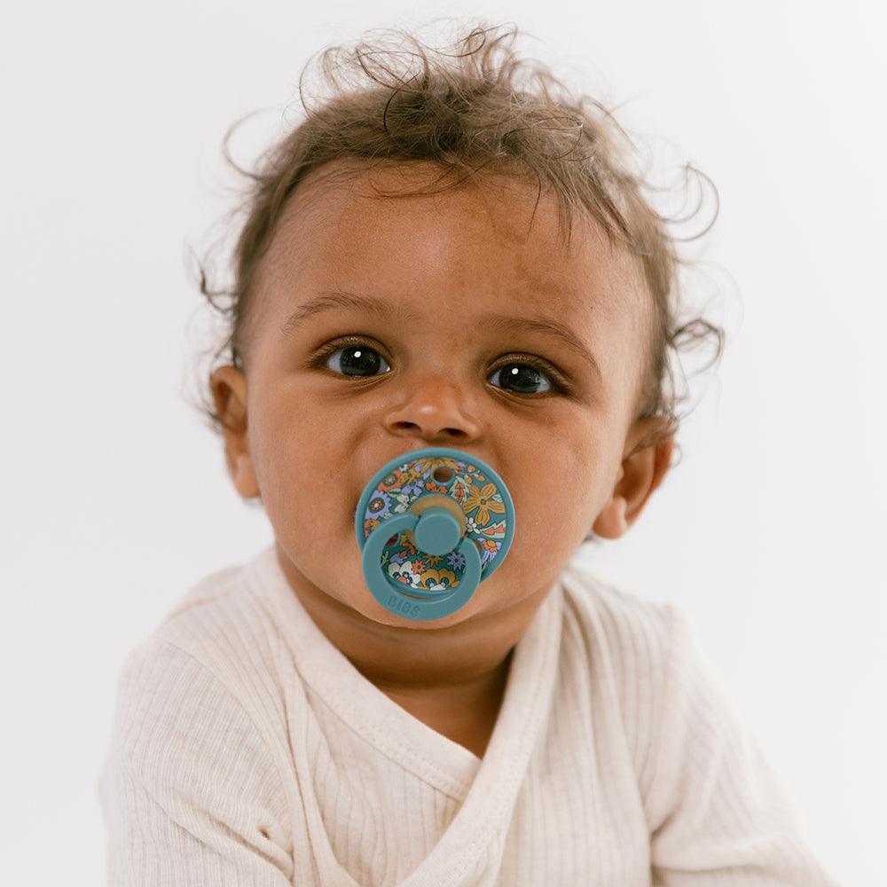 BIBS x LIBERTY Colour 2 Pack pacifiers - Blush Mix