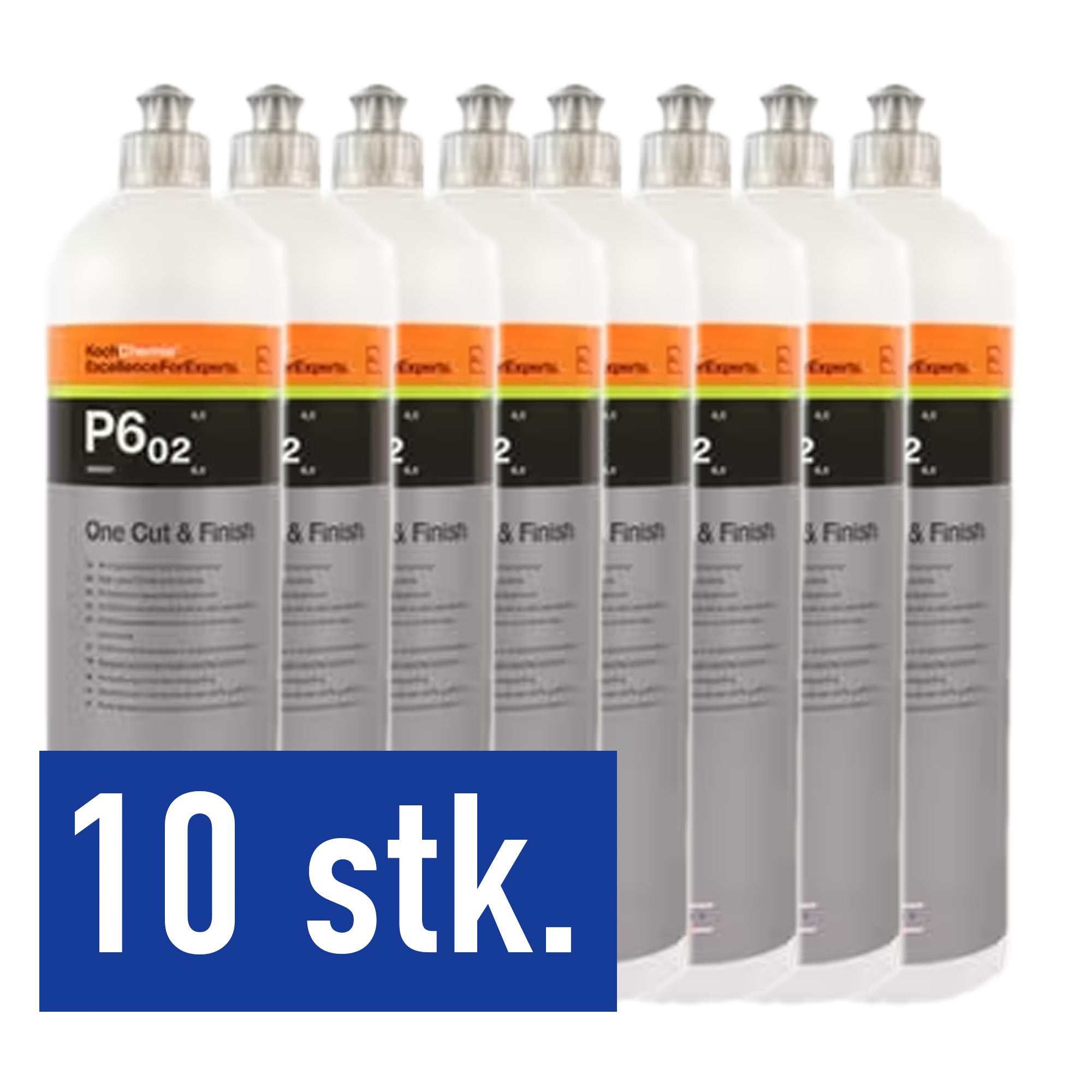 Koch Chemie P6.02 Mellem Polermiddel Med Lakforsegling (10 stk)