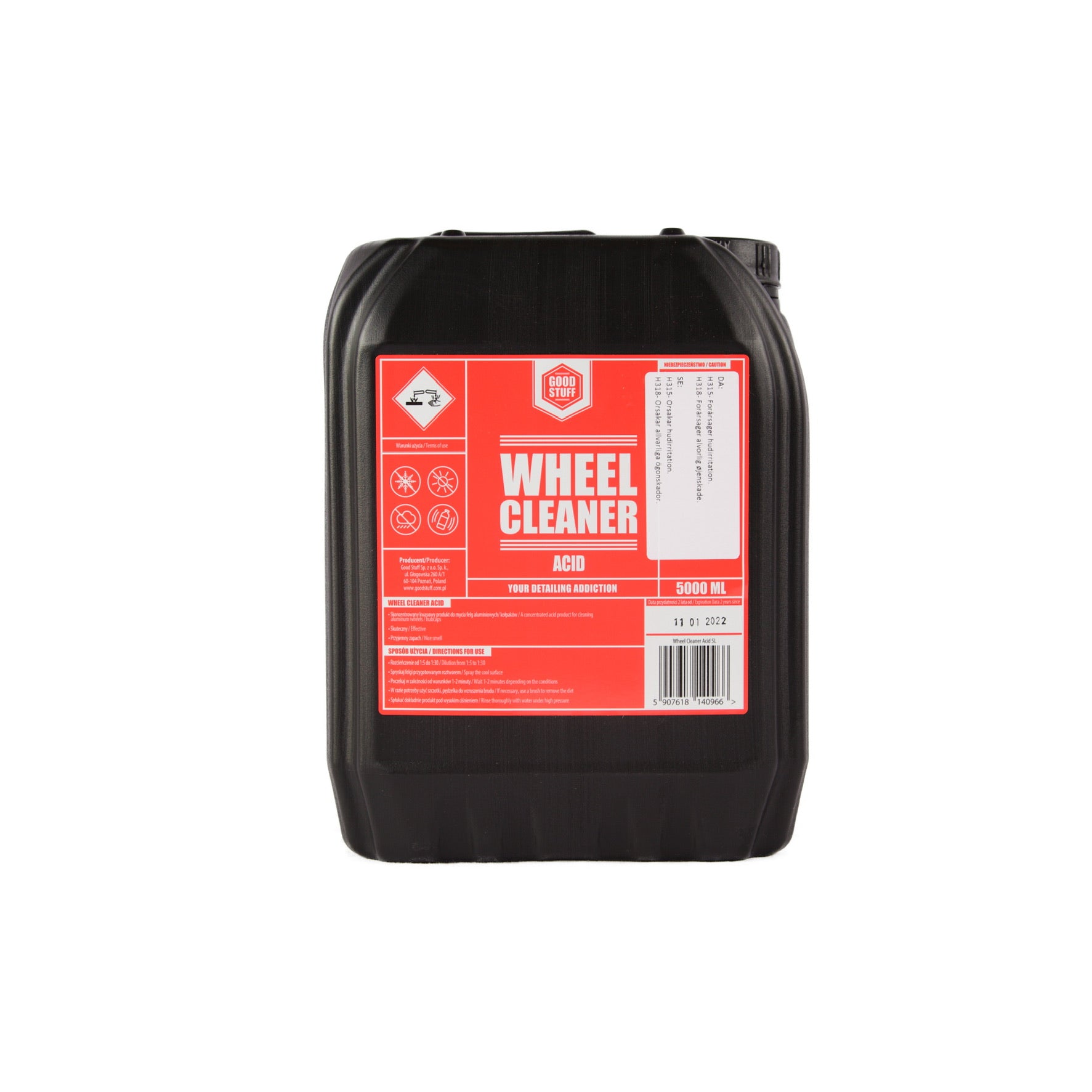 Good Stuff Wheel Cleaner Acid Syre Fælgrens (Koncentrat)