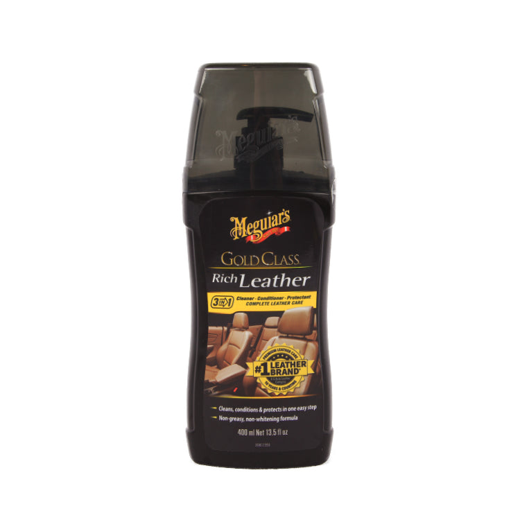 Meguiars Gold Class 3 in 1 Rich Leather Læderpleje (400 ml)