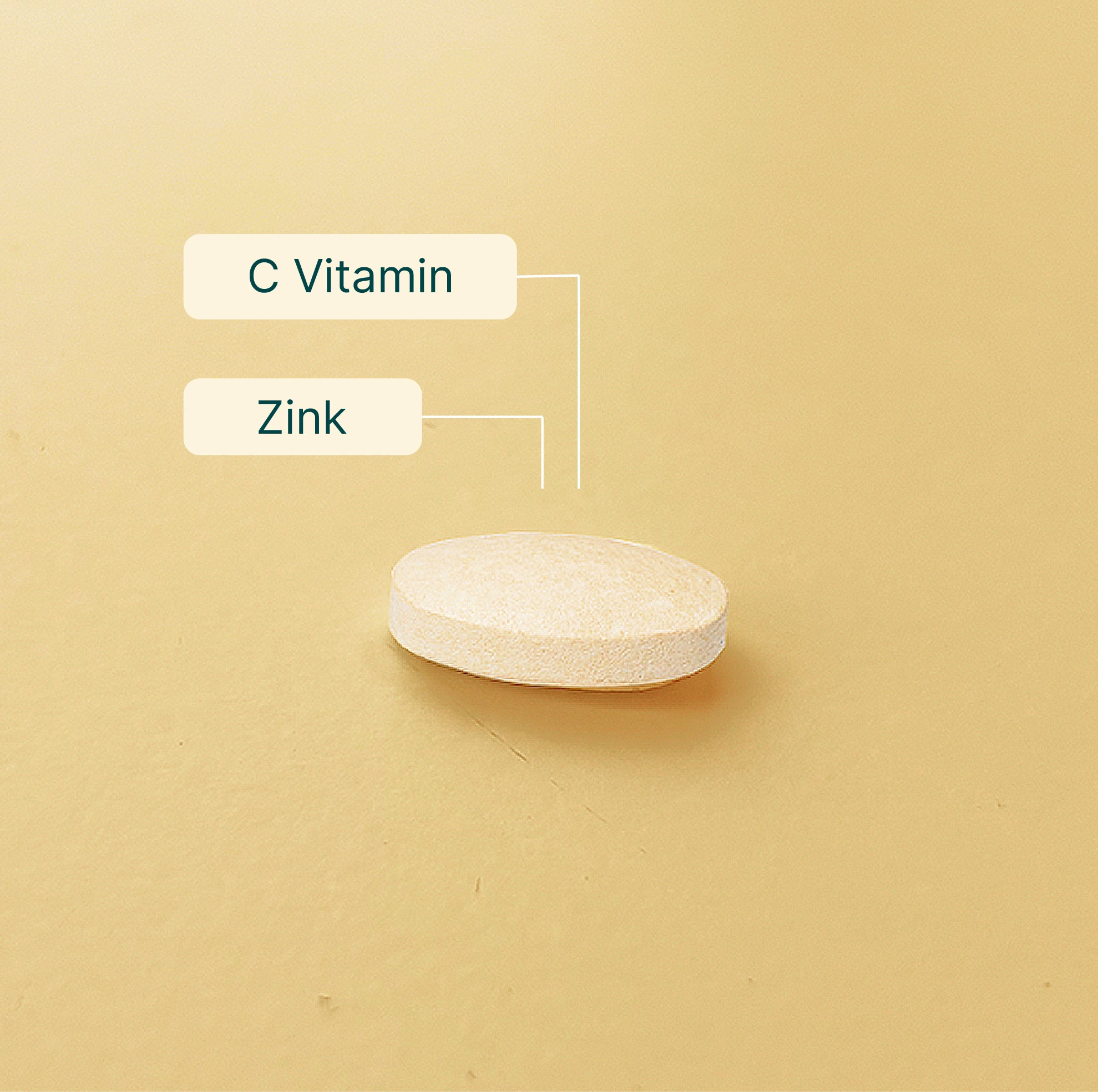 Wellvita C-vitamin tabletter för immunförsvar och dagligt tillskott