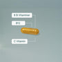 Mega B Complex kosttillskott med 8 B-vitaminer och vitamin C för energi, nervsystem och immunförsvar