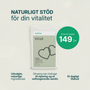 Virizil kosttillskott för män, 90 tabletter med ginseng, L-citrullin, L-arginin och zink, främjar energi och vitalitet.