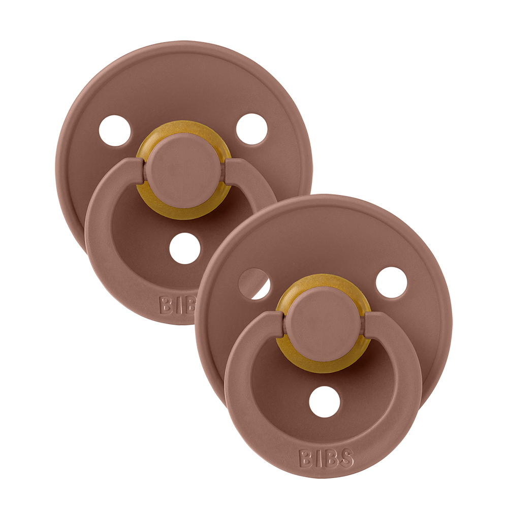 Colour Pacifiers 2 Pack - Woodchuck/Woodchuck