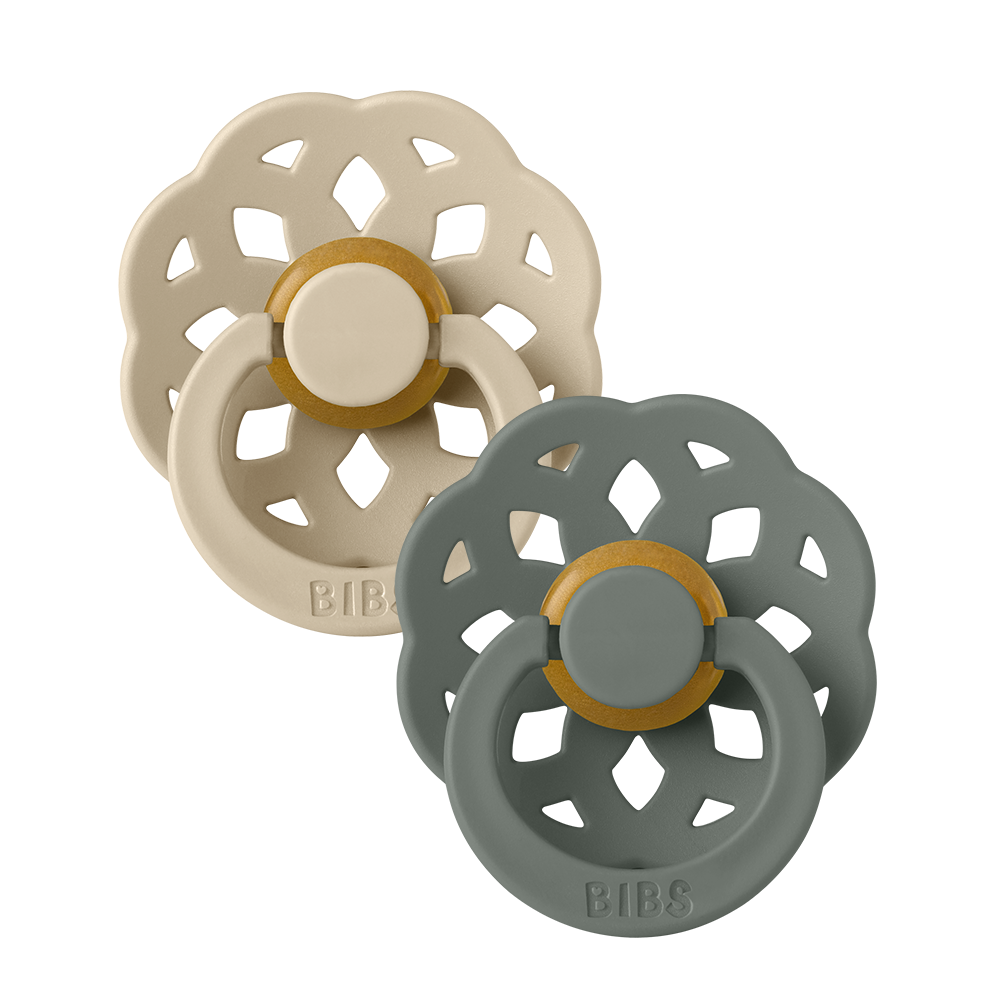 Boheme Pacifiers 2 Pack - Vanilla/Pine