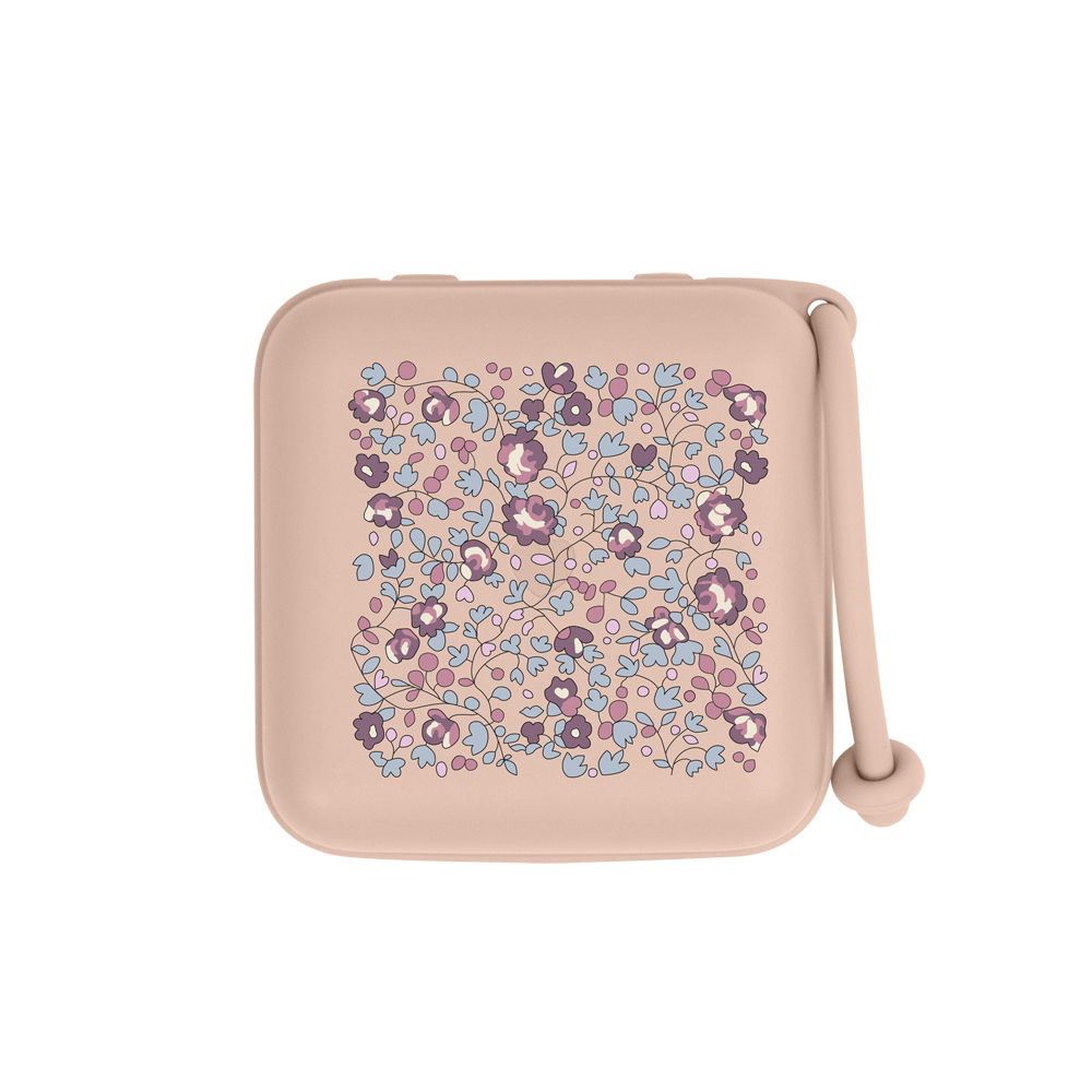 BIBS x LIBERTY Pacifier Box - Eloise Blush