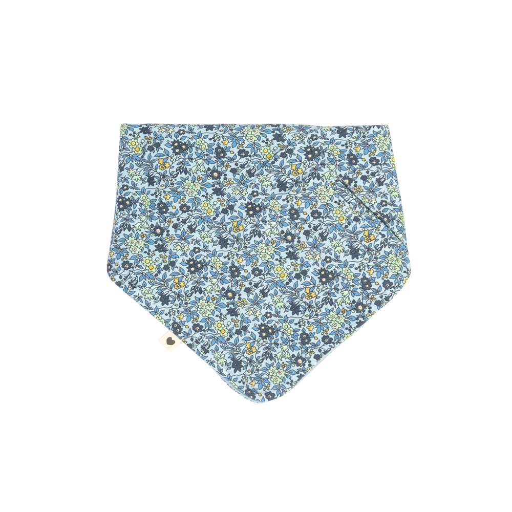 BIBS x LIBERTY Bandana Bib - Chamomile Lawn Baby Blue