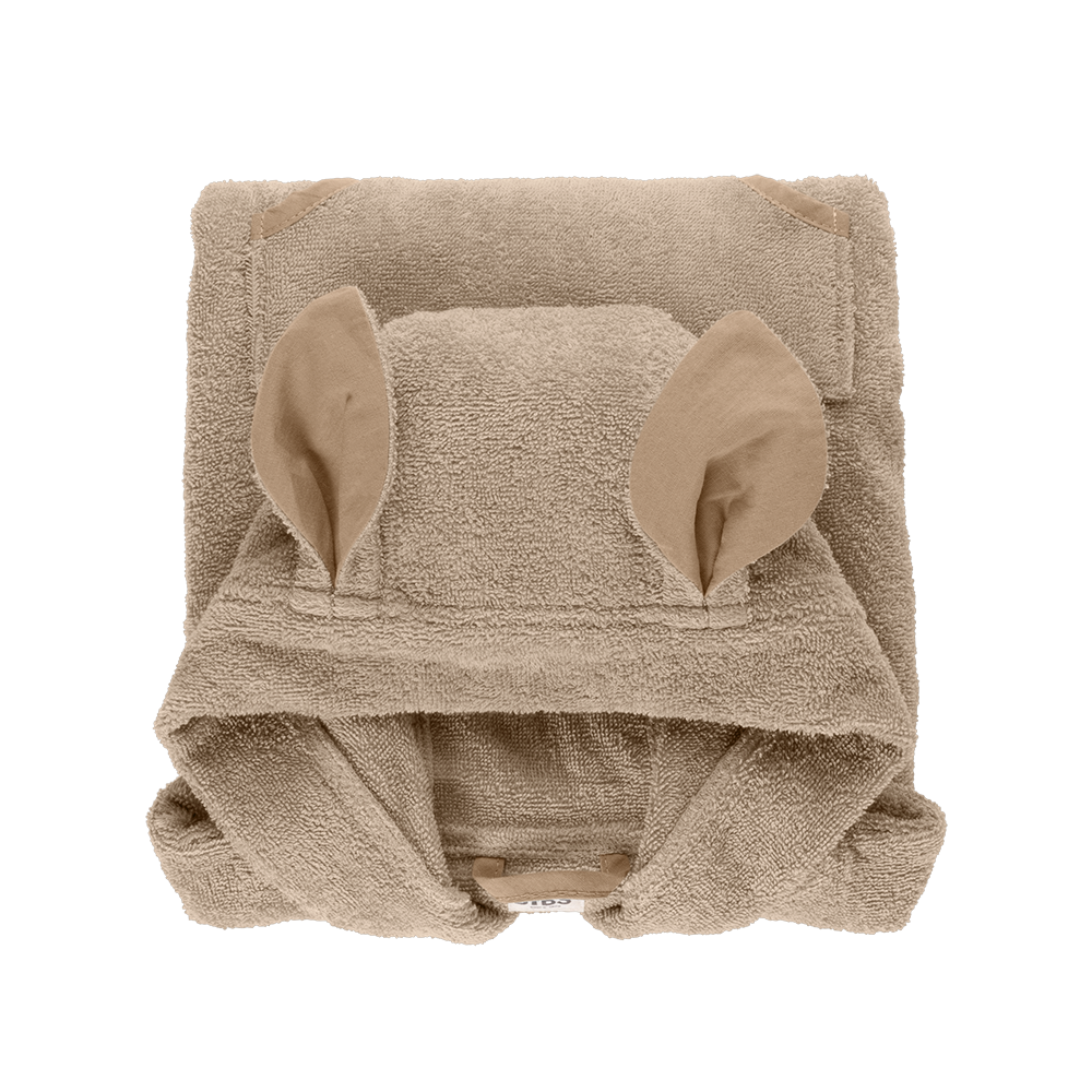 Kangaroo Poncho Toddler - Vanilla