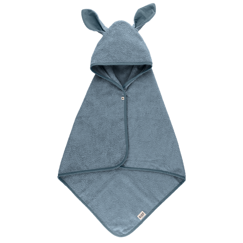 Kangaroo Hoodie Towel Baby - Petrol