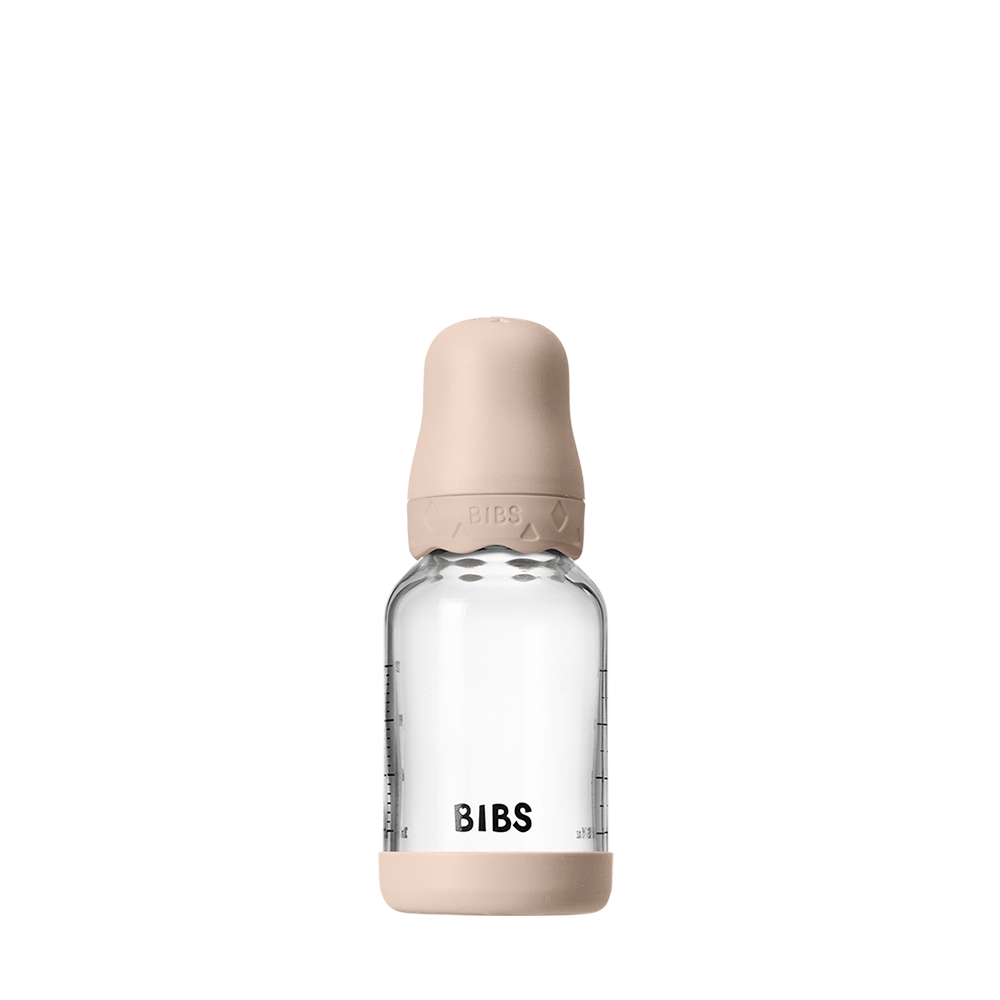 Baby Glass Bottle Boheme Set 4oz Latex - Blush