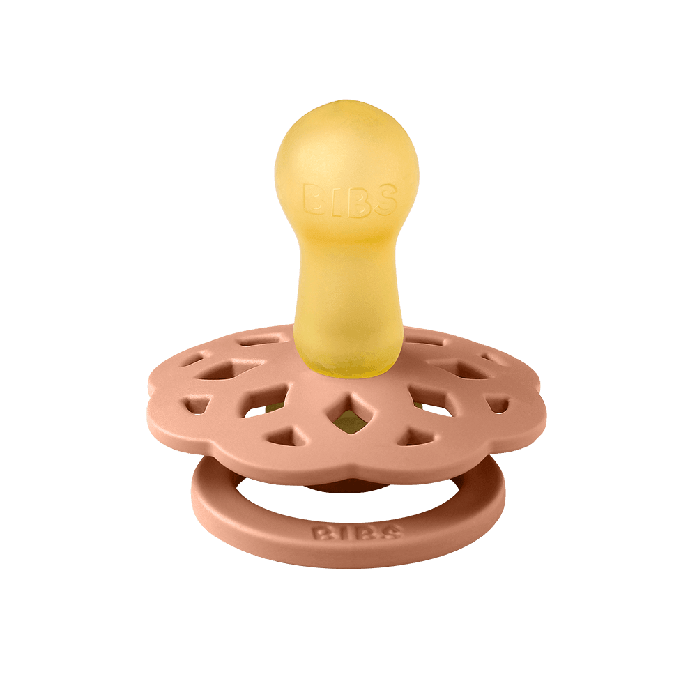 Boheme Pacifiers 2 Pack - Peach/Woodchuck