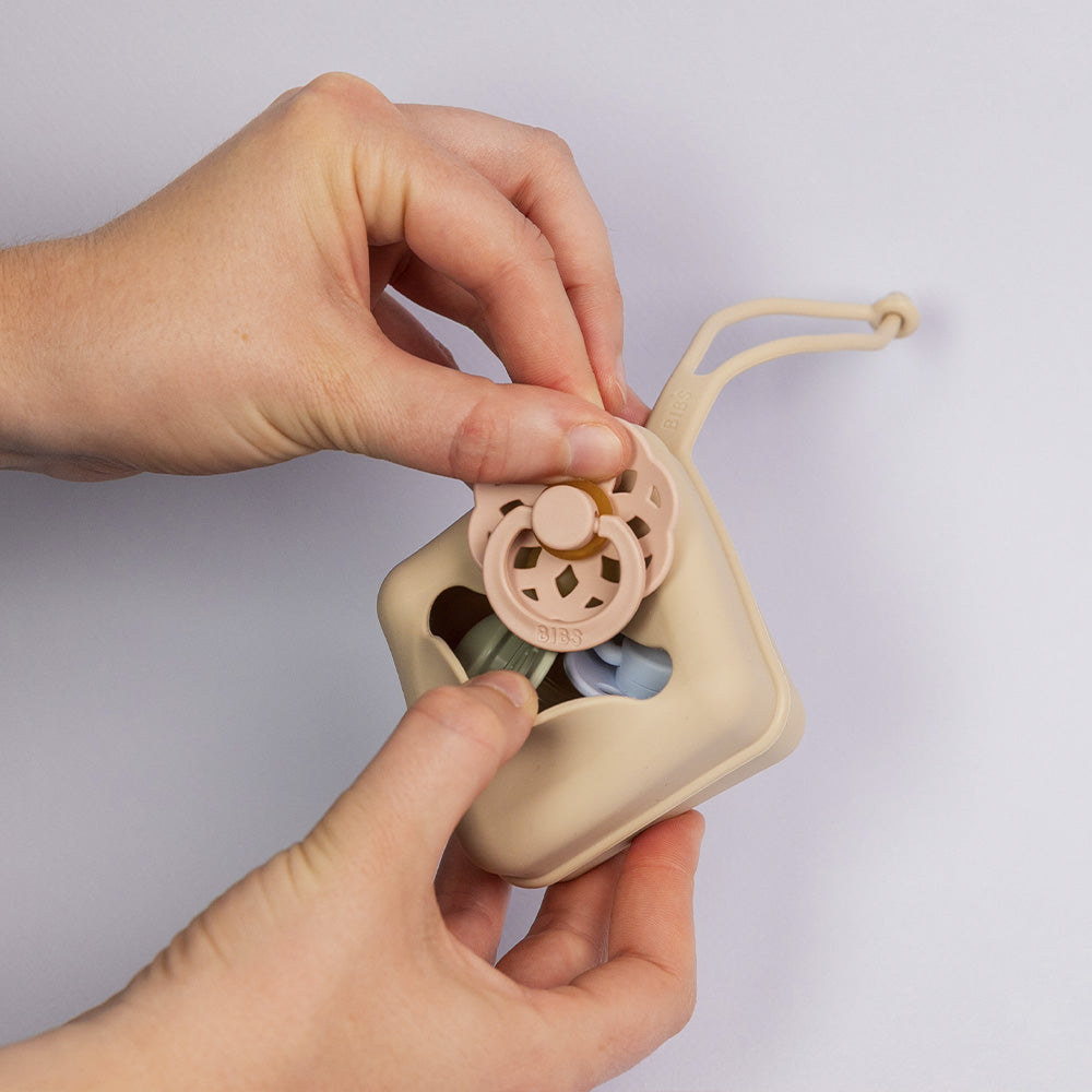 Pacifier Case - Vanilla