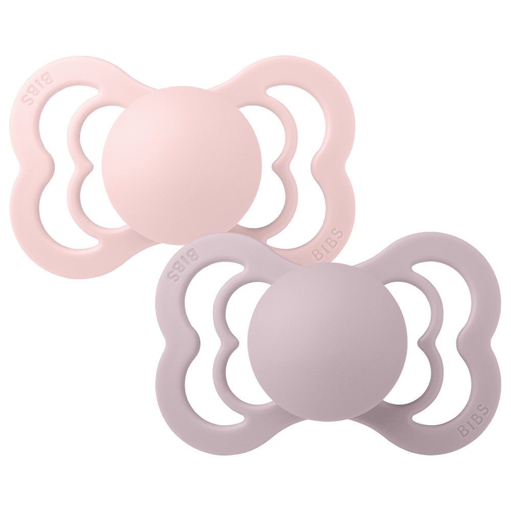 Supreme Pacifiers 2 Pack - Blossom/Dusky Lilac