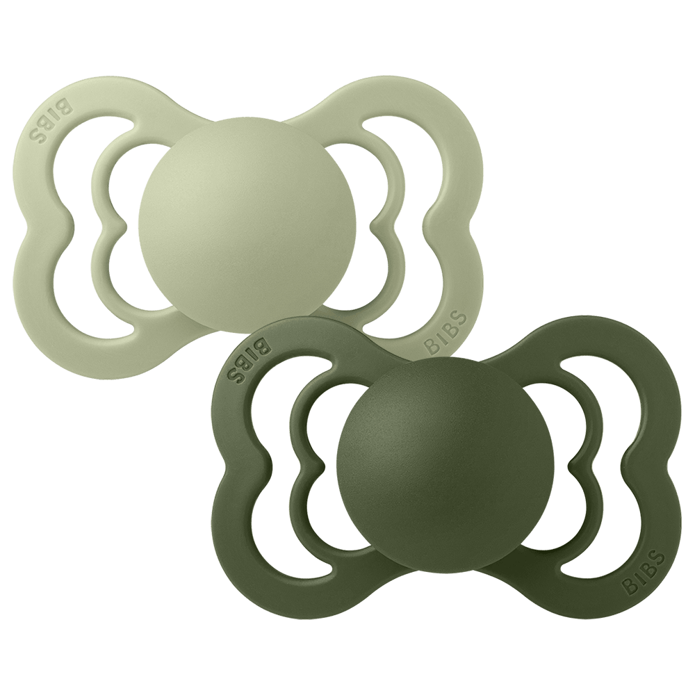 Supreme Pacifiers 2 Pack - Sage/Hunter Green