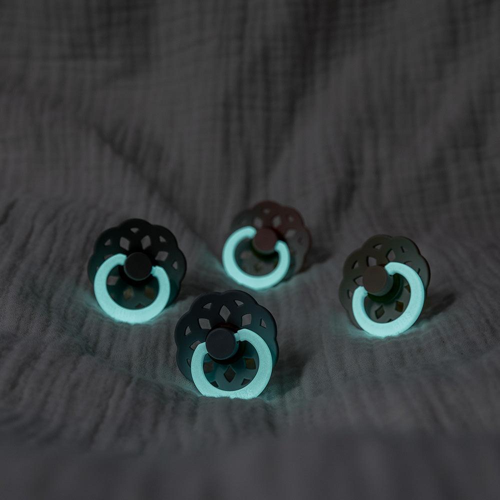 Boheme GLOW Pacifier - Blush