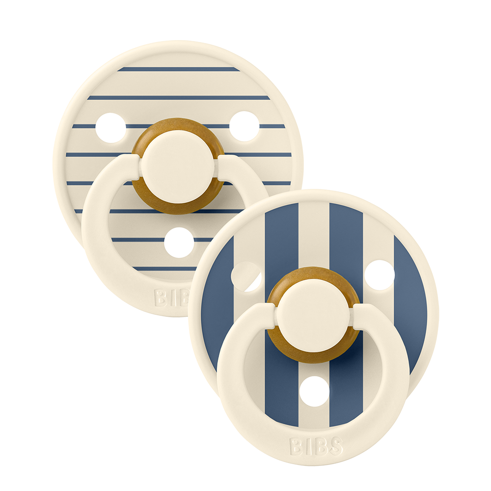 STUDIO Colour 2 Pack Pin - Ivory Steel Blue Mix