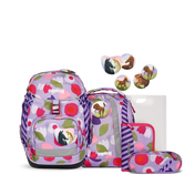 Ergobag Skoletaske Sæt Flower PowBear