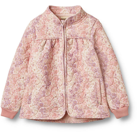 Wheat Lilac Flower Rainbow Thermo Jakke Tilde