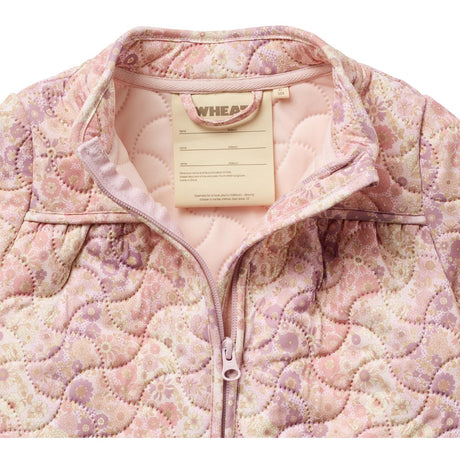Wheat Lilac Flower Rainbow Thermo Jakke Tilde